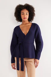 PULL FEMME CLASSCOEUR NAVY